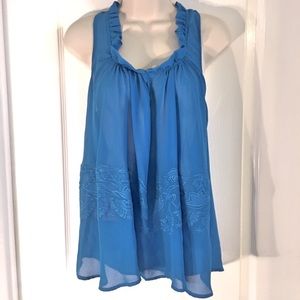 Lulumari Blue Blouse